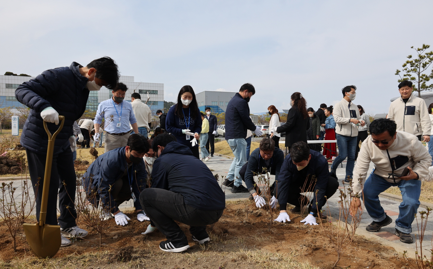 Panting trees to celebrate Arbor Day